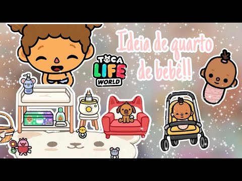 DECORAÇÃO | IDEIA DE QUARTO DE BEBÊ!! 🍼💕 | Baby Room Decoration | Toca Life World | Bel Pimenta