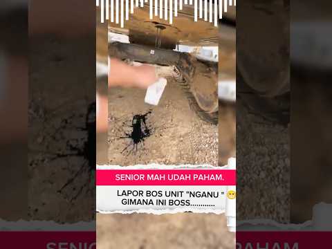 Lapor bos unit "nganu" #funnyvideo