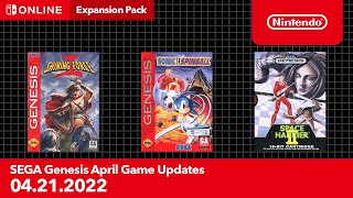 Nintendo Switch Online adds SEGA Genesis games Space Harrier II, Shining Force II, Sonic The Hedgehog Spinball
