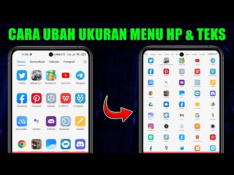 Cara Mengubah Ukuran Menu Aplikasi Dan Teks Di Semua Hp Xiaomi