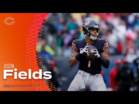 Justin Fields: 'I'm going to get better, I want to be as productive as I can' | Chicago Bears video clip