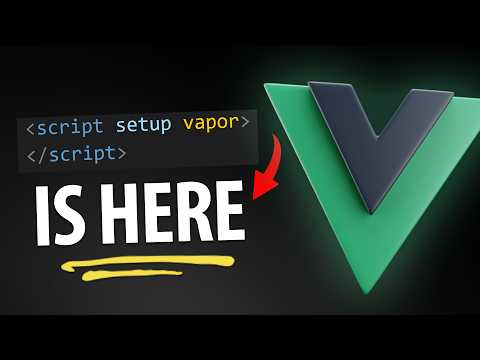 Vue 3.6 ALPHA is out! and it's FAST! — Vapor