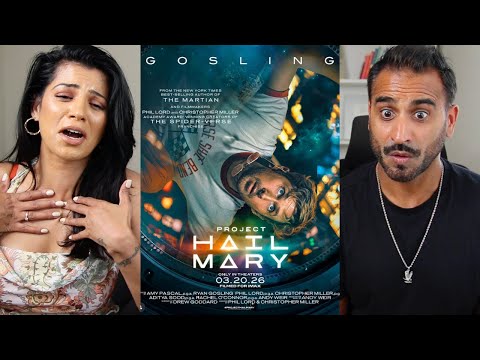 Project Hail Mary Trailer Reaction | Ryan Gosling Sci‑Fi Epic