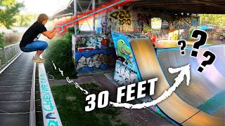 SCARY Skatepark Rope Swing 🇳🇱
