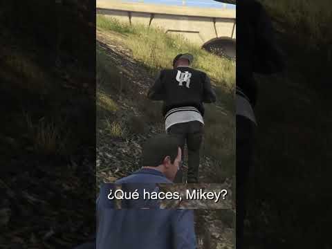 ¿Que pasa si juntamos a dos protagonistas en GTA 5? #gta #gta5 #gtav