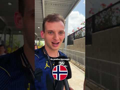 BRASILEIROS PREFEREM NORUEGA OU COSTA DO MARFIM? #CopaMundialFIFA