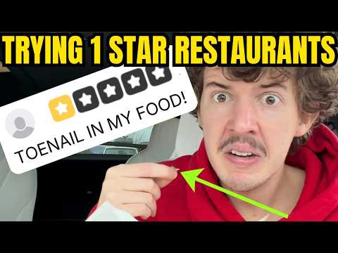 TRYING 1-STAR RESTAURANTS IN MY CITY