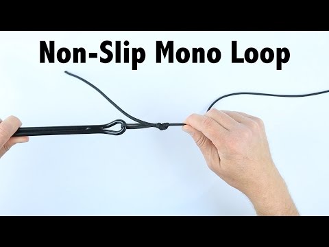 How to Tie a Non-Slip Mono Loop - Ashland Fly Shop