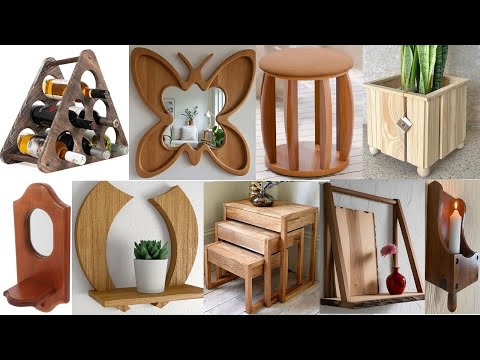 Random wood furniture and wood décor pieces you can use across you house