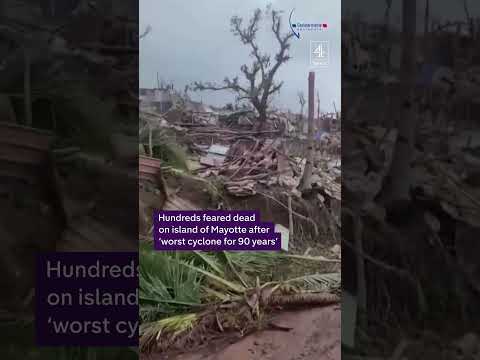 Hundreds feared dead after Mayotte cyclone