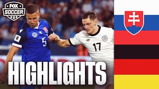 Slovakia vs. Germany European Qualifiers Highlights | FOX Soccer