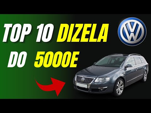 TOP 10 NAJBOLJIH DIZELAŠA DO 5000e