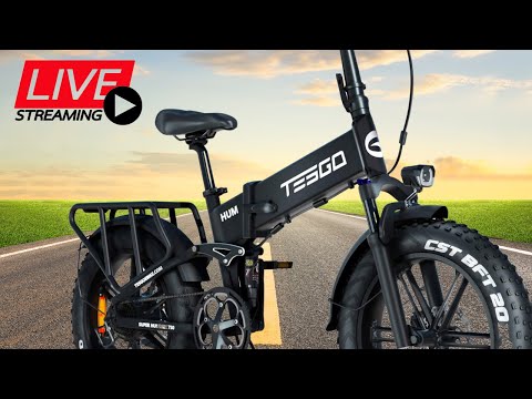 TESGO Electric Folding Bike Review - LIVE