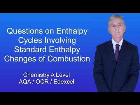 A Level Chemistry Revision “Questions on Enthalpy Cycles involving Enthalpy Changes of Combustion”