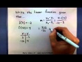 Slope and Function Notation Concepts