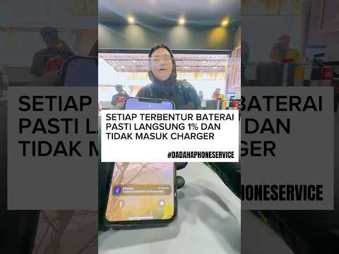 Setiap terbentur baterai jadi 1% #shorts #serviceiphone #caraservishp #smartphone #servicehp #iphone