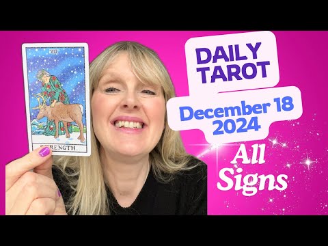 Daily Tarot December 18, 2024 "You’ve got a point, just tell them what it is!”