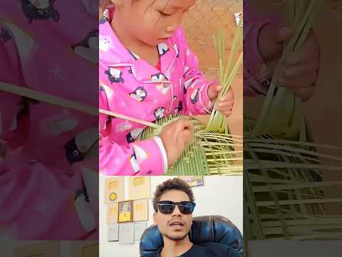 छिलके से गमला बनाने वाली लड़की #shortsvideo