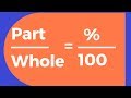 Solving Part Over Whole Percentage Problems