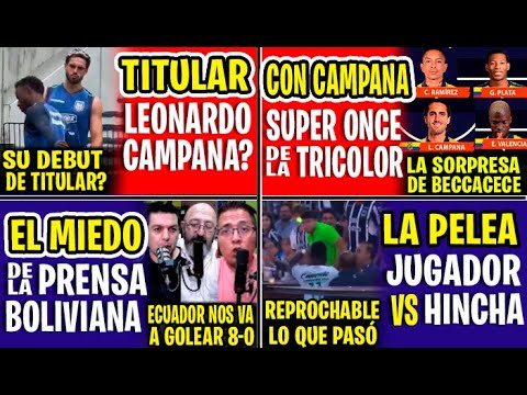 CON LEO CAMPANA, EL SUPER ONCE TITULAR DE LA TRICOLOR PARA PARTIDO V BOLIVIA | EL NUEVO 10 DE LA TRI