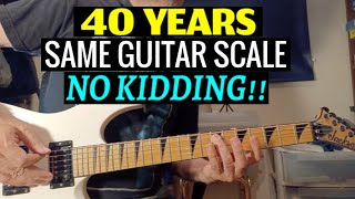 Play This Scale Every Day To Improve Your Guitar Playing, I Have For 40 Years! Guitar Lesson
