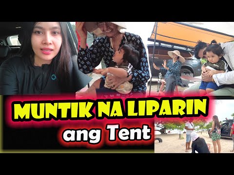 Nagulat Kami Sa Lakas Ng Hangin Sa Beach!