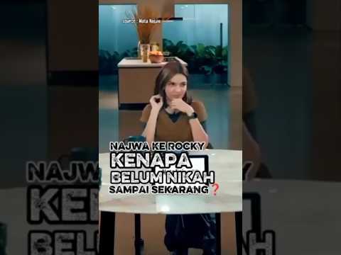 Mata Najwa: Terlalu Personel Nggak Kalau Nanya, Kenapa Belum Nikah Sampai Sekarang⁉️ #RockyGerung