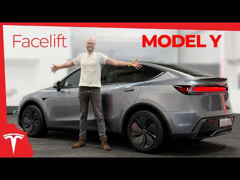 FACELIFT vom Tesla Model Y (2025) - Live-Eindruck und alle neuen Features im Test