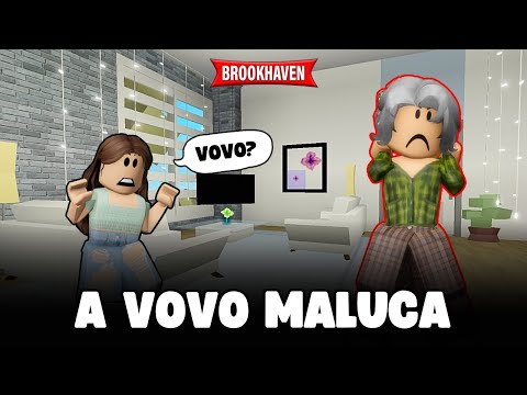 A VOVO MALUCA / Historinha RP Roblox Brookhaven