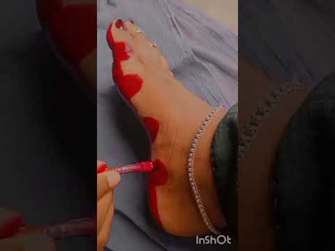 करवा चौथ स्पेशल सरल और सुंदर अलताडिजाइन ❣️😘