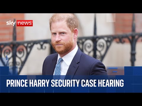 Court of Appeal hearing on Prince Harry's UK security continues