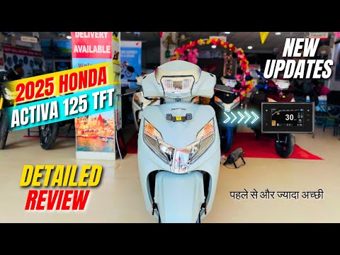 2025 New Honda Activa 125 OBD 2B TFT Display Detailed Review | On Road Price | New Features | Update