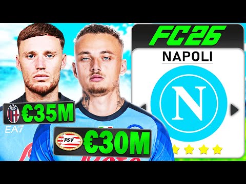 CARRIERA CON il NUOVO NAPOLI UFFICIALE di FC26! - NUOVI ACQUISTI + CESSIONI REALI