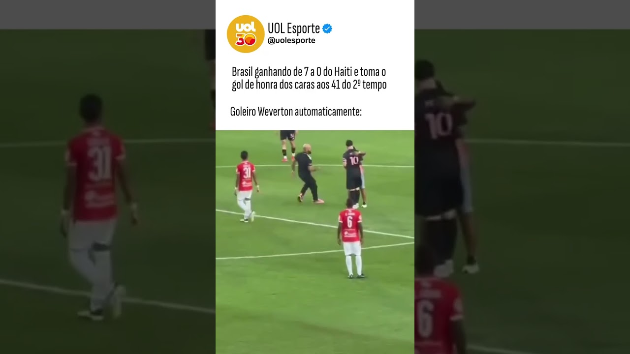VOCÊ PISCOU E O WEVERTON TÁ LÁ 🏃‍♂️💨