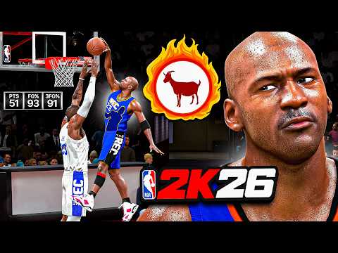 My *REBIRTH* MICHAEL JORDAN BUILD on NBA 2K26...