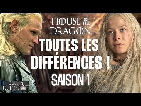 HOUSE OF THE DRAGON : Les différences entre la SAISON 1 et le livre