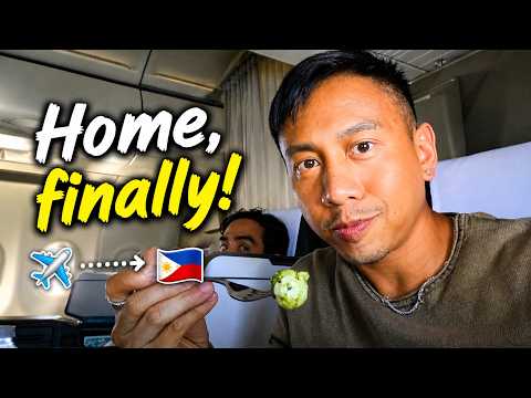 Flying Back Home to the Philippines! 🇵🇭 | Vlog #1900