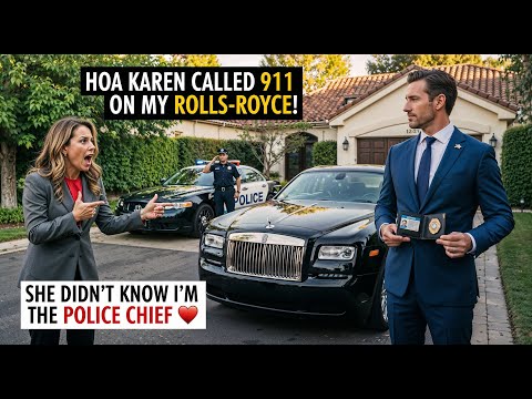 HOA Karen Called 911 on My Rolls-Royce — She Didn't Know I’m the Police Chief