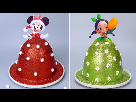 Cutest Princess Cakes Ever 👑Amazing Chocolate Cake Compilation🌹Tsunami Cake Satisfying Cake