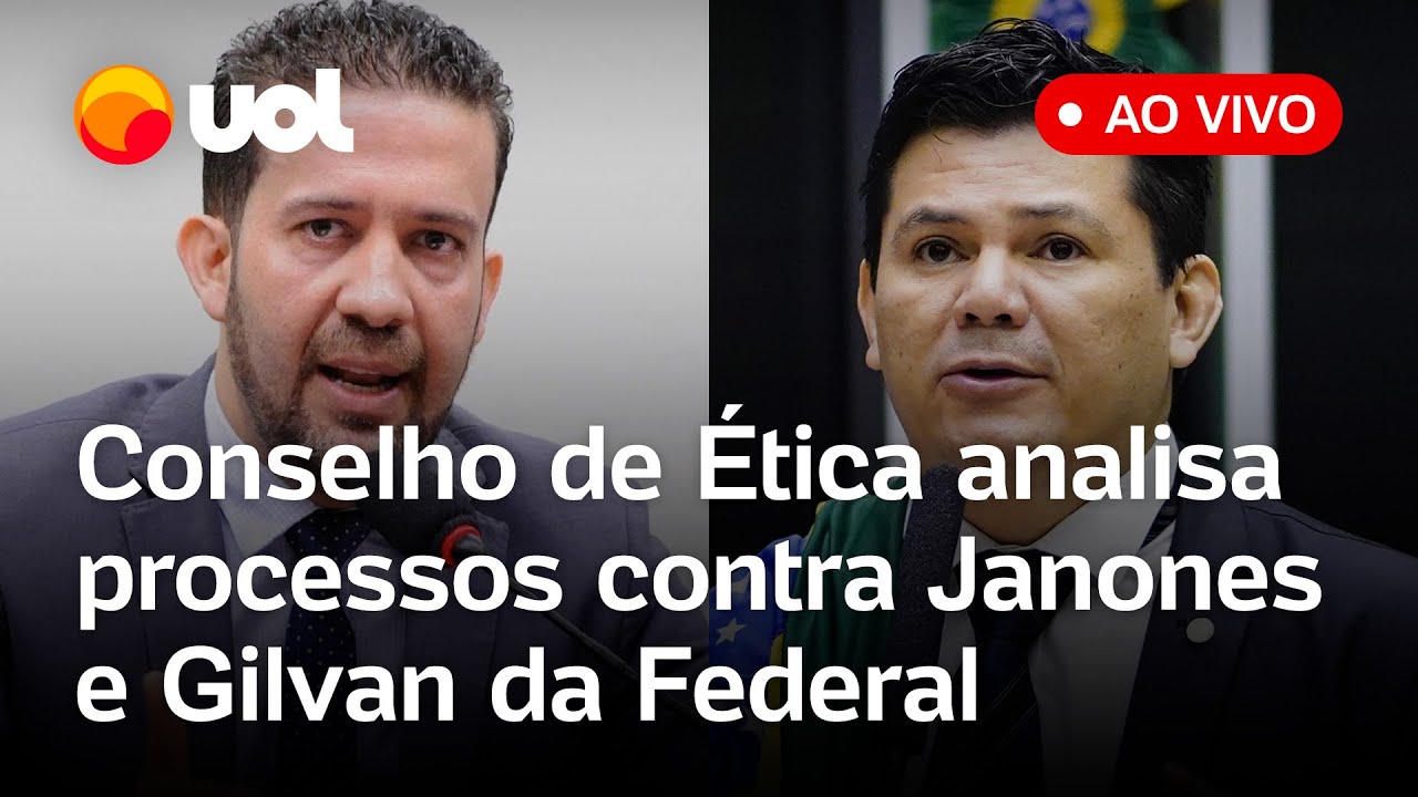 Conselho de Ética analisa processos contra os deputados Gilvan da Federal e André Janones ao vivo