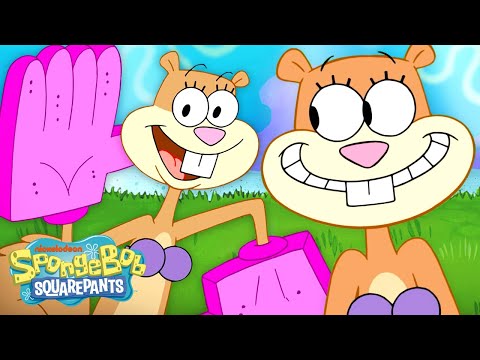 Sandy's Best Day Ever for 45 Minutes Straight 🐿️ | SpongeBob