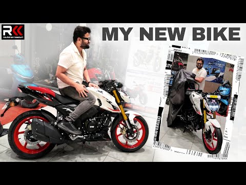 Taking Delivery of My New 2025 TVS Apache 160 4V USD - Why did I buy again? #ravikirankasturi