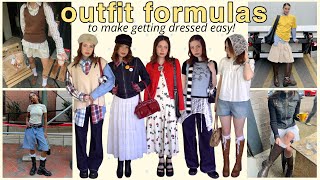 outfit formulas to help you easily look stylish!
