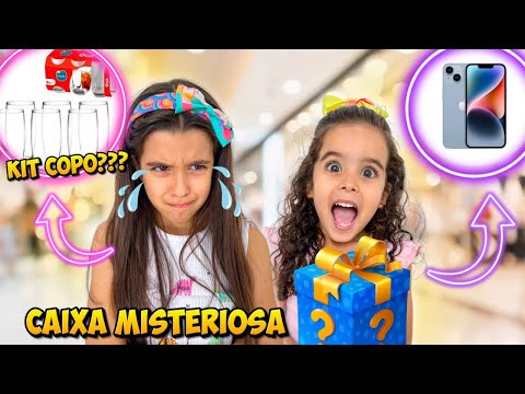 O QUE TEM NA CAIXA MISTERIOSA? fiquei muito triste🥲