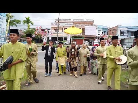 berarak pengantin Adat Jambi & resepsi pernikahan Annisa - Jeki , Ratna puja Wedi