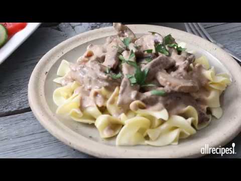 Beef Recipes - How to Make Rich and Creamy Beef Stroganoff