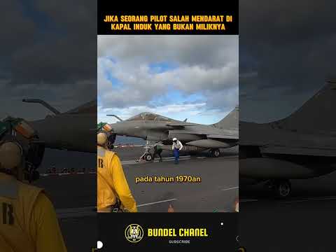 Jika seorang pilot salah mendarat di kapal induk yang bukan miliknya #beritaterkini #militer