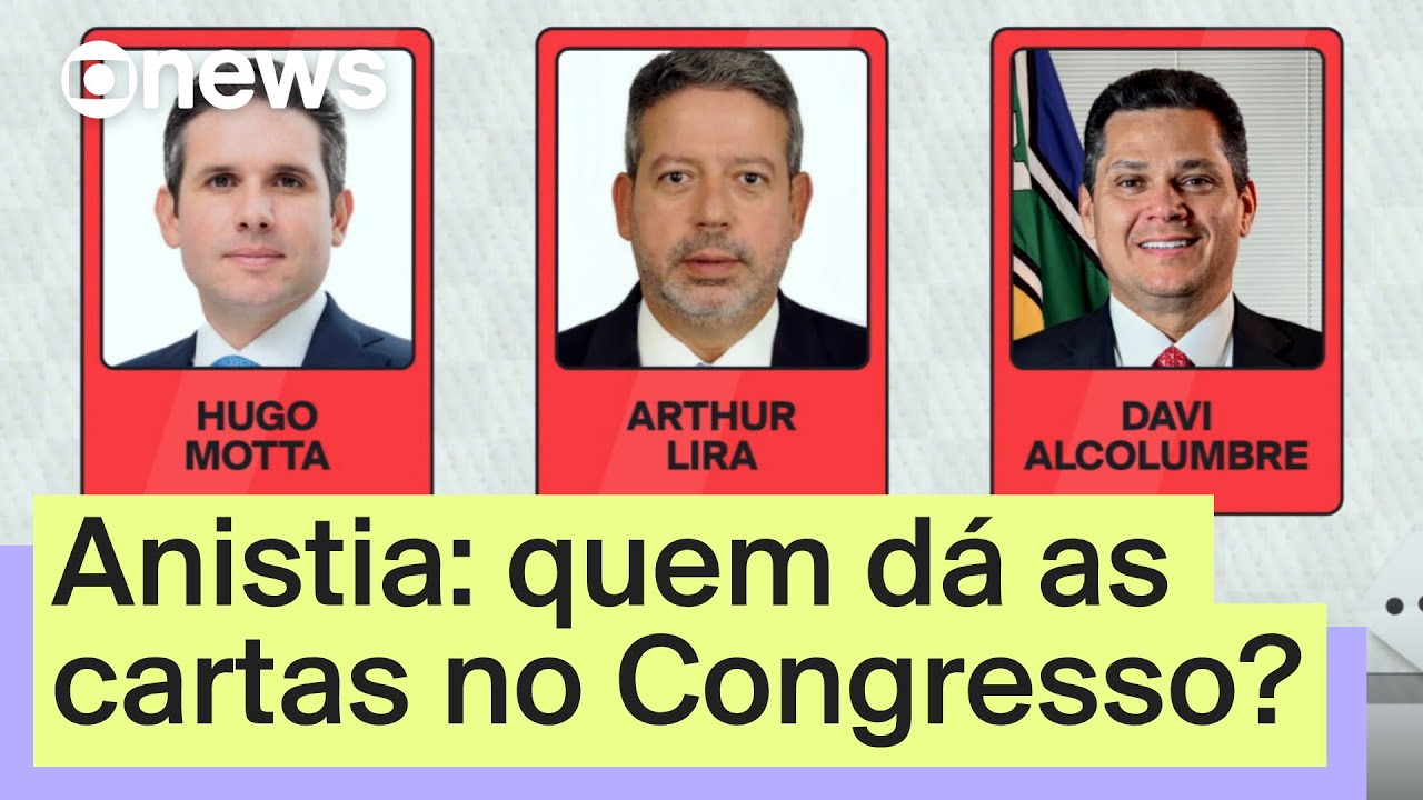 Anistia quem dá as cartas no Congresso | GloboNews Mais