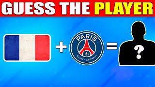 FOOTBALL QUIZ | Guess the FOOTBALL PLAYER by JERSEY, SONG and CLUB