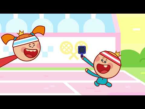 🎾 Tenis ✨ Princesa: tiempo de juego - (Episodio 37) Dibujos animados para niños